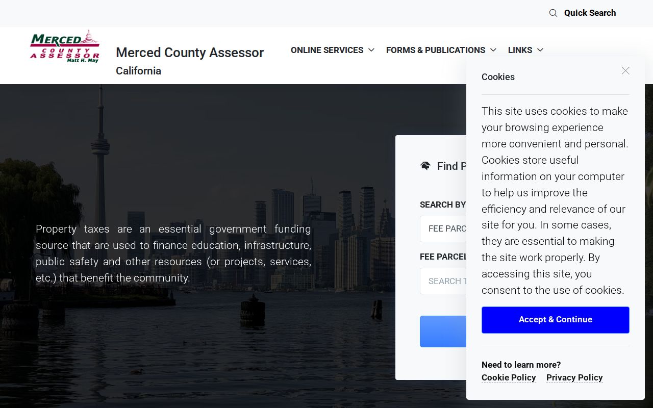 Atwater people search Merced County assessor inquiry