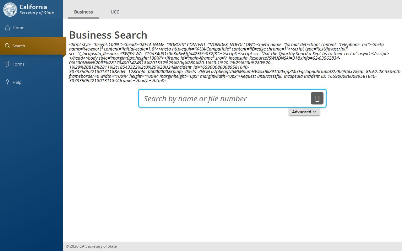 Atwater people directories California SOS business search