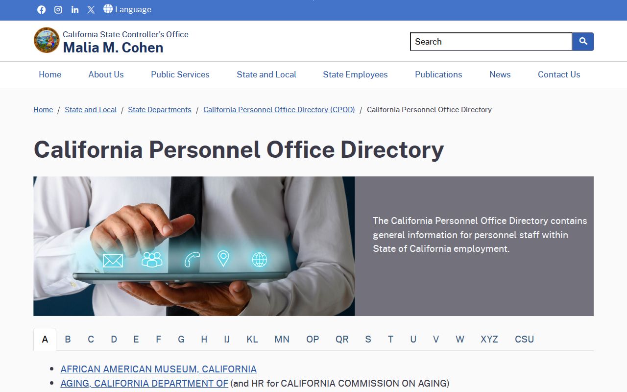 Atwater voter registration records distinction from California state employee directory
